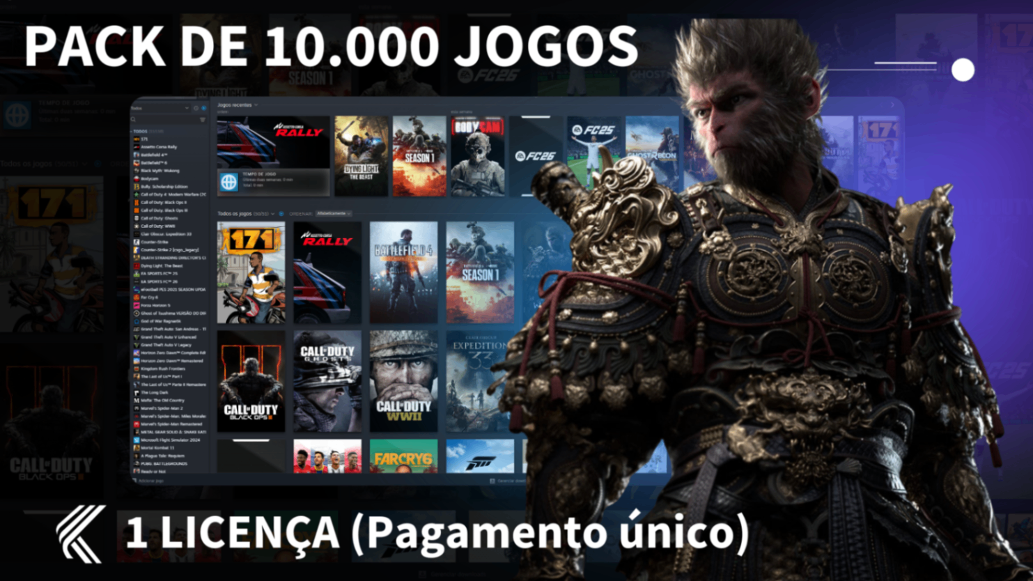 PACK COMPLETO COM 1 LICENÇA